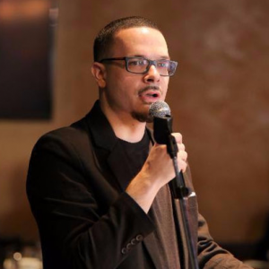 A headshot of Shaun King