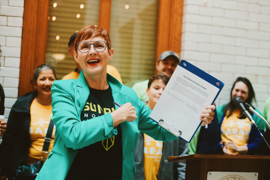 Sarah filing to run for Mayor of Portland